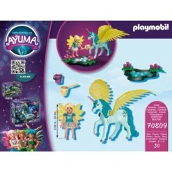 PLAYMOBIL 70809 Ayuma Crystal Fairy Mit Einhorn, Konstruktionsspielzeug -Trendiger Spielzeugladen PLAYMOBIL 70809 Ayuma Crystal Fairy mit Einhorn Konstruktionsspielzeug@@1802200 3
