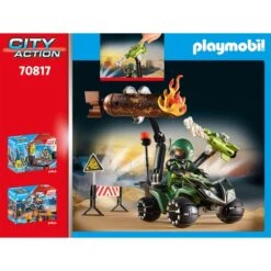 PLAYMOBIL 70817 City Action Starter Pack Polizei: Gefahrentraining, Konstruktionsspielzeug -Trendiger Spielzeugladen PLAYMOBIL 70817 City Action Starter Pack Polizei Gefahrentraining Konstruktionsspielzeug@@1794195 3