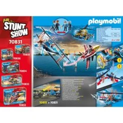 PLAYMOBIL 70831 Air Stuntshow Doppeldecker "Phönix", Konstruktionsspielzeug -Trendiger Spielzeugladen PLAYMOBIL 70831 Air Stuntshow Doppeldecker Ph nix Konstruktionsspielzeug@@1840589 9