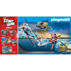 PLAYMOBIL 70833 Air Stuntshow Filmcrew-Helikopter, Konstruktionsspielzeug -Trendiger Spielzeugladen PLAYMOBIL 70833 Air Stuntshow Filmcrew Helikopter Konstruktionsspielzeug@@1840591 5
