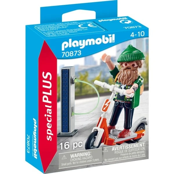 PLAYMOBIL 70873 SpecialPLUS Hipster Mit E-Roller, Konstruktionsspielzeug 1 PLAYMOBIL 70873 SpecialPLUS Hipster Mit E-Roller, Konstruktionsspielzeug