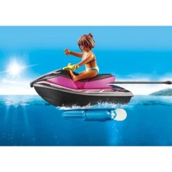 PLAYMOBIL 70906 Family Fun Starter Pack Wasserscooter Mit Bananenboot, Konstruktionsspielzeug -Trendiger Spielzeugladen PLAYMOBIL 70906 Family Fun Starter Pack Wasserscooter mit Bananenboot Konstruktionsspielzeug@@1802511 3