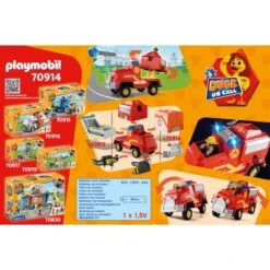 PLAYMOBIL 70914 DUCK ON CALL Feuerwehr Einsatzfahrzeug, Konstruktionsspielzeug -Trendiger Spielzeugladen PLAYMOBIL 70914 DUCK ON CALL Feuerwehr Einsatzfahrzeug Konstruktionsspielzeug@@1802554 5