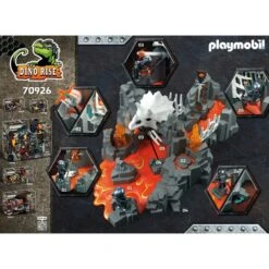 PLAYMOBIL 70926 Dino Rise Wächter Der Lavaquelle, Konstruktionsspielzeug -Trendiger Spielzeugladen PLAYMOBIL 70926 Dino Rise W chter der Lavaquelle Konstruktionsspielzeug@@1802658 5