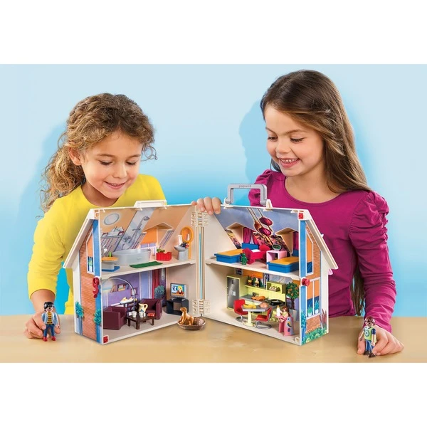 PLAYMOBIL 70985 Dollhouse Mitnehm-Puppenhaus, Konstruktionsspielzeug 5 PLAYMOBIL 70985 Dollhouse Mitnehm-Puppenhaus, Konstruktionsspielzeug – Bild 5