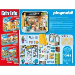 PLAYMOBIL 70988 City Life Jugendzimmer, Konstruktionsspielzeug -Trendiger Spielzeugladen PLAYMOBIL 70988 City Life Jugendzimmer Konstruktionsspielzeug@@1802779 3