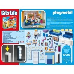 PLAYMOBIL 70989 City Life Wohnzimmer, Konstruktionsspielzeug -Trendiger Spielzeugladen PLAYMOBIL 70989 City Life Wohnzimmer Konstruktionsspielzeug@@1802780 4