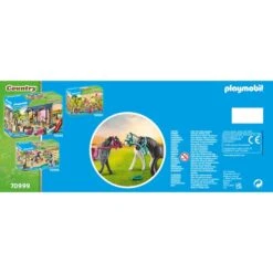 PLAYMOBIL 70999 Country 3 Pferde: Friese, Knabstrupper & Andalusier, Konstruktionsspielzeug -Trendiger Spielzeugladen PLAYMOBIL 70999 Country 3 Pferde Friese Knabstrupper Andalusier Konstruktionsspielzeug@@1802798 2