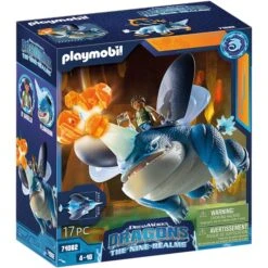 PLAYMOBIL 71082 Dragons: The Nine Realms - Plowhorn & D'Angelo, Konstruktionsspielzeug