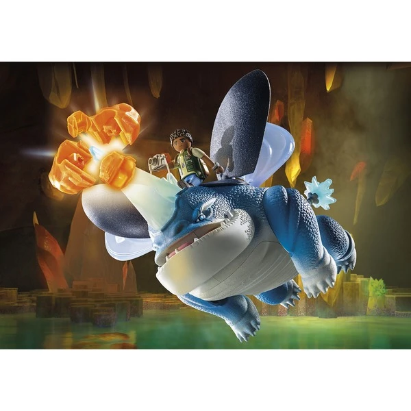 PLAYMOBIL 71082 Dragons: The Nine Realms - Plowhorn & D'Angelo, Konstruktionsspielzeug – Bild 2