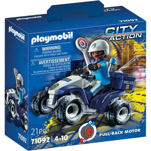 PLAYMOBIL 71092 City Action Polizei-Speed Quad, Konstruktionsspielzeug 1 PLAYMOBIL 71092 City Action Polizei-Speed Quad, Konstruktionsspielzeug