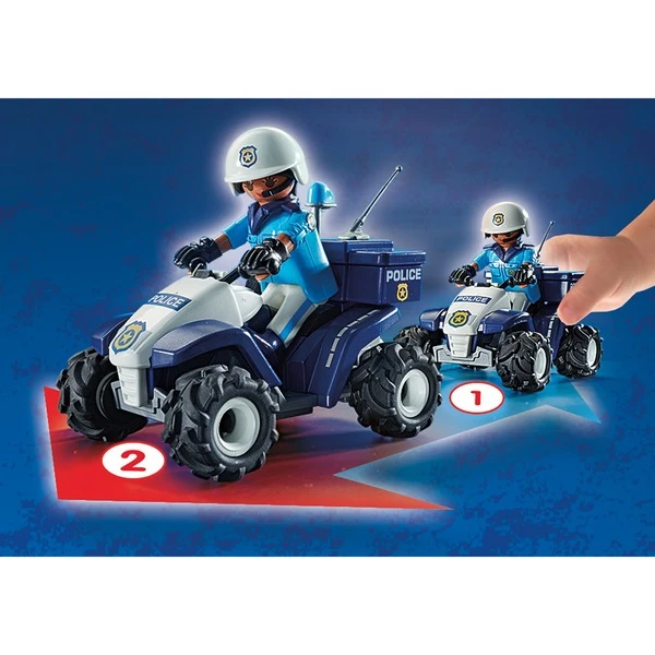 PLAYMOBIL 71092 City Action Polizei-Speed Quad, Konstruktionsspielzeug 4 PLAYMOBIL 71092 City Action Polizei-Speed Quad, Konstruktionsspielzeug – Bild 4