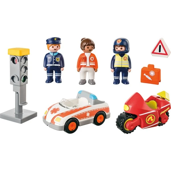 PLAYMOBIL 71156 1.2.3 Helden Des Alltags, Konstruktionsspielzeug 2 PLAYMOBIL 71156 1.2.3 Helden Des Alltags, Konstruktionsspielzeug – Bild 2