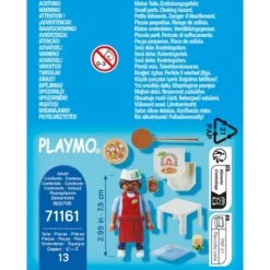 PLAYMOBIL 71161 SpecialPlus Pizzabäcker, Konstruktionsspielzeug -Trendiger Spielzeugladen PLAYMOBIL 71161 specialPlus Pizzab cker Konstruktionsspielzeug@@1888910 3