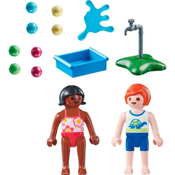 PLAYMOBIL 71166 SpecialPlus Kinder Mit Wasserballons, Konstruktionsspielzeug 2 PLAYMOBIL 71166 SpecialPlus Kinder Mit Wasserballons, Konstruktionsspielzeug – Bild 2