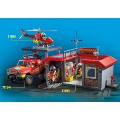 PLAYMOBIL 71193 City Action Mitnehm-Feuerwehrstation, Konstruktionsspielzeug -Trendiger Spielzeugladen PLAYMOBIL 71193 City Action Mitnehm Feuerwehrstation Konstruktionsspielzeug@@1849628 8