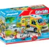 PLAYMOBIL 71202 City Life - Rettungswagen Mit Licht Und Sound, Konstruktionsspielzeug