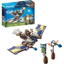 PLAYMOBIL 71211 Novelmore Darios Fluggleiter, Konstruktionsspielzeug -Trendiger Spielzeugladen PLAYMOBIL 71211 Novelmore Darios Fluggleiter Konstruktionsspielzeug@@1889009 7