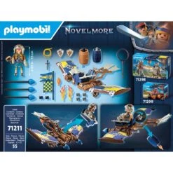 PLAYMOBIL 71211 Novelmore Darios Fluggleiter, Konstruktionsspielzeug -Trendiger Spielzeugladen PLAYMOBIL 71211 Novelmore Darios Fluggleiter Konstruktionsspielzeug@@1889009 9