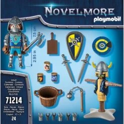 PLAYMOBIL 71214 Novelmore - Kampftraining, Konstruktionsspielzeug -Trendiger Spielzeugladen PLAYMOBIL 71214 Novelmore Kampftraining Konstruktionsspielzeug@@1888959 3
