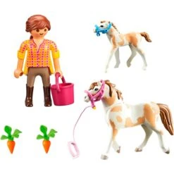PLAYMOBIL 71243 Pferd Mit Fohlen, Konstruktionsspielzeug -Trendiger Spielzeugladen PLAYMOBIL 71243 Pferd mit Fohlen Konstruktionsspielzeug@@1888976 1
