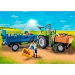 PLAYMOBIL 71249 Traktor Mit Hänger, Konstruktionsspielzeug -Trendiger Spielzeugladen PLAYMOBIL 71249 Traktor mit H nger Konstruktionsspielzeug@@1888993 2