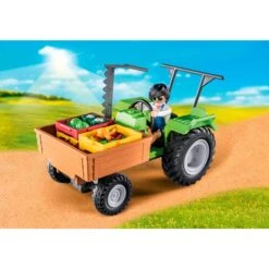 PLAYMOBIL 71249 Traktor Mit Hänger, Konstruktionsspielzeug -Trendiger Spielzeugladen PLAYMOBIL 71249 Traktor mit H nger Konstruktionsspielzeug@@1888993 3