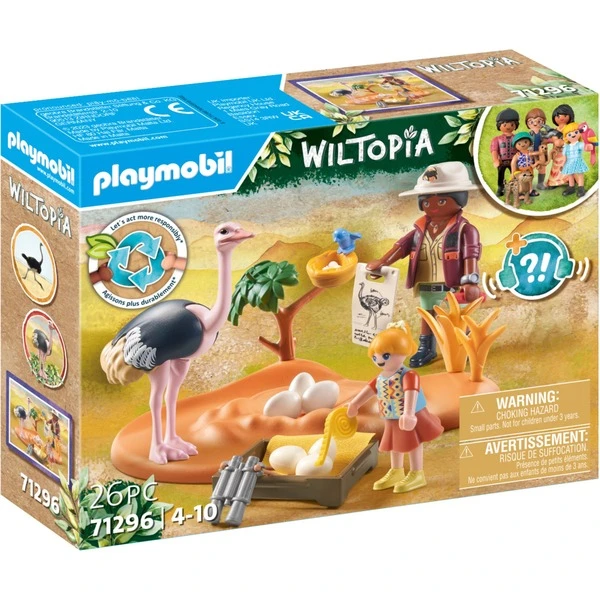 PLAYMOBIL 71296 Wiltopia Zu Gast Bei Papa Strauß, Konstruktionsspielzeug 1 PLAYMOBIL 71296 Wiltopia Zu Gast Bei Papa Strauß, Konstruktionsspielzeug