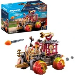 PLAYMOBIL 71299 Novelmore Burnham Raiders - Feuerkampfwagen, Konstruktionsspielzeug -Trendiger Spielzeugladen PLAYMOBIL 71299 Novelmore Burnham Raiders Feuerkampfwagen Konstruktionsspielzeug@@1889045 9