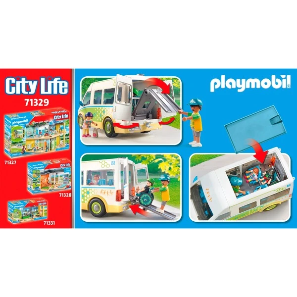 PLAYMOBIL 71329 City Life Schulbus, Konstruktionsspielzeug 7 PLAYMOBIL 71329 City Life Schulbus, Konstruktionsspielzeug – Bild 7