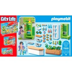 PLAYMOBIL 71333 City Life Schulkiosk, Konstruktionsspielzeug -Trendiger Spielzeugladen PLAYMOBIL 71333 City Life Schulkiosk Konstruktionsspielzeug@@1889138 4