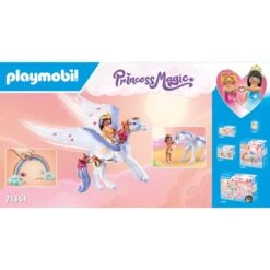 PLAYMOBIL 71361 Princess Magic Himmlischer Pegasus Mit Regenbogen, Konstruktionsspielzeug -Trendiger Spielzeugladen PLAYMOBIL 71361 Princess Magic Himmlischer Pegasus mit Regenbogen Konstruktionsspielzeug@@1889161 9