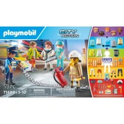PLAYMOBIL 71400 My Figures: Rescue, Konstruktionsspielzeug -Trendiger Spielzeugladen PLAYMOBIL 71400 My Figures Rescue Konstruktionsspielzeug@@1889178 4