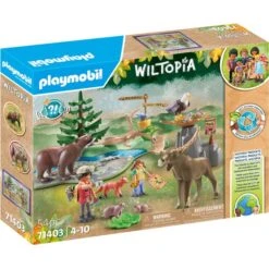 PLAYMOBIL 71403 Wiltopia Abstecher Zu Den Tieren Nordamerikas, Konstruktionsspielzeug
