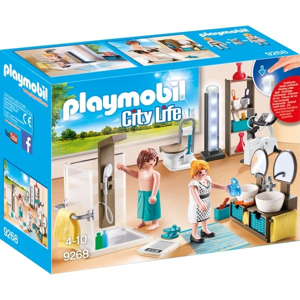 PLAYMOBIL 9268 City Life Badezimmer, Konstruktionsspielzeug 1 PLAYMOBIL 9268 City Life Badezimmer, Konstruktionsspielzeug