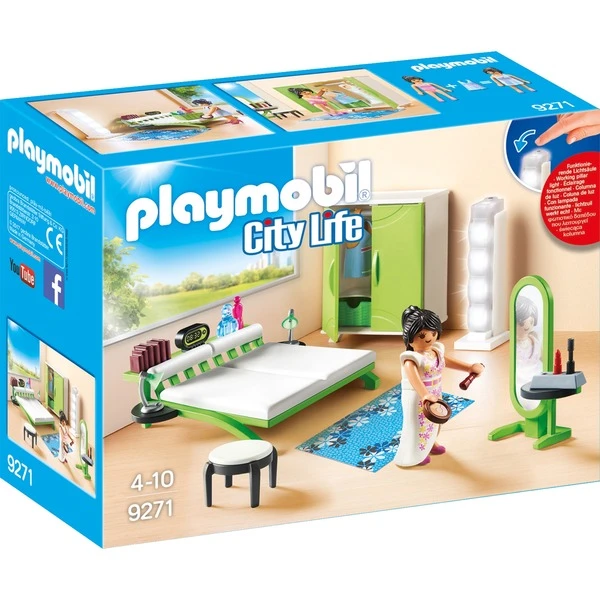 PLAYMOBIL 9271 City Life Schlafzimmer, Konstruktionsspielzeug 1 PLAYMOBIL 9271 City Life Schlafzimmer, Konstruktionsspielzeug