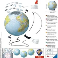 Ravensburger 3D Puzzle-Ball Globus In Deutscher Sprache -Trendiger Spielzeugladen Ravensburger 3D Puzzle Ball Globus in deutscher Sprache@@1546095 2