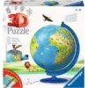Ravensburger 3D Puzzle-Ball Kinderglobus In Deutscher Sprache