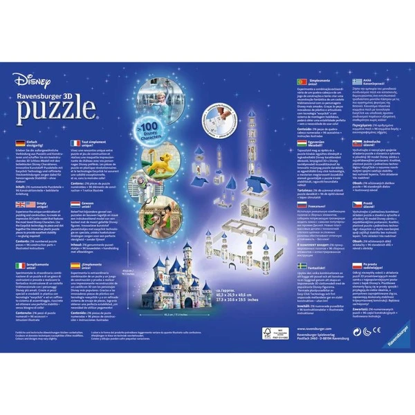 Ravensburger 3D Puzzle Disney Schloss 3 Ravensburger 3D Puzzle Disney Schloss – Bild 3