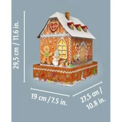 Ravensburger 3D Puzzle Lebkuchenhaus Bei Nacht -Trendiger Spielzeugladen Ravensburger 3D Puzzle Lebkuchenhaus bei Nacht@@1629360 3