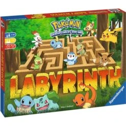 Ravensburger Das Verrückte Labyrinth – Pokémon, Brettspiel
