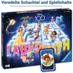 Ravensburger Disney 100 Labyrinth, Brettspiel -Trendiger Spielzeugladen Ravensburger Disney 100 Labyrinth Brettspiel@@1894533 4