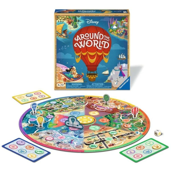 Ravensburger Disney Around The World, Brettspiel 2 Ravensburger Disney Around The World, Brettspiel – Bild 2