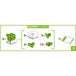 Ravensburger GraviTrax Element Spiral, Bahn -Trendiger Spielzeugladen Ravensburger GraviTrax Element Spiral Bahn@@1913147 3