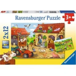 Ravensburger Kinderpuzzle Fleißig Auf Dem Bauernhof