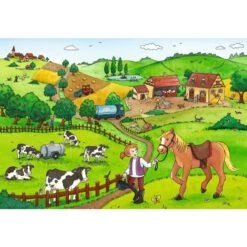 Ravensburger Kinderpuzzle Fleißig Auf Dem Bauernhof -Trendiger Spielzeugladen Ravensburger Kinderpuzzle Flei ig auf dem Bauernhof@@100004691 2