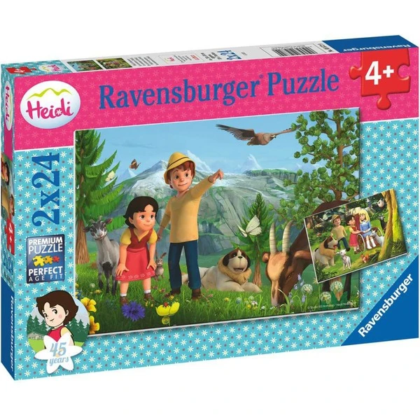 Ravensburger Kinderpuzzle Heidi's Abenteuer 1 Ravensburger Kinderpuzzle Heidi's Abenteuer