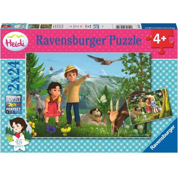 Ravensburger Kinderpuzzle Heidi's Abenteuer 2 Ravensburger Kinderpuzzle Heidi's Abenteuer – Bild 2