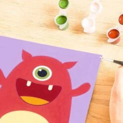 Ravensburger Malen Nach Zahlen - Rotes Monster -Trendiger Spielzeugladen Ravensburger Malen nach Zahlen Rotes Monster@@100019832 3