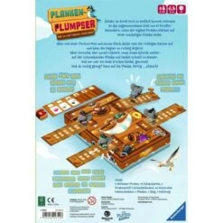 Ravensburger Planken-Plumpser, Brettspiel -Trendiger Spielzeugladen Ravensburger Planken Plumpser Brettspiel@@1912771 2